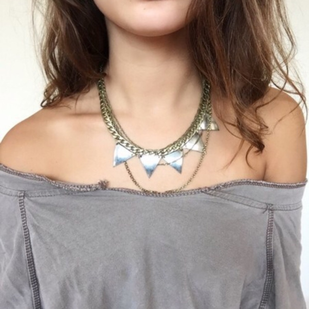 Bronze layered Urban Outfitters Necklace